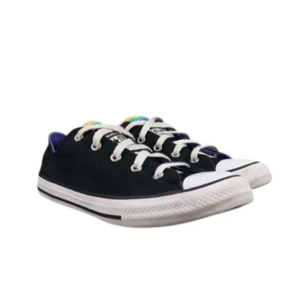 Converse Shoes Girls 3 Sneakers Chuck Taylor All Star Multi Tongue Casual Active